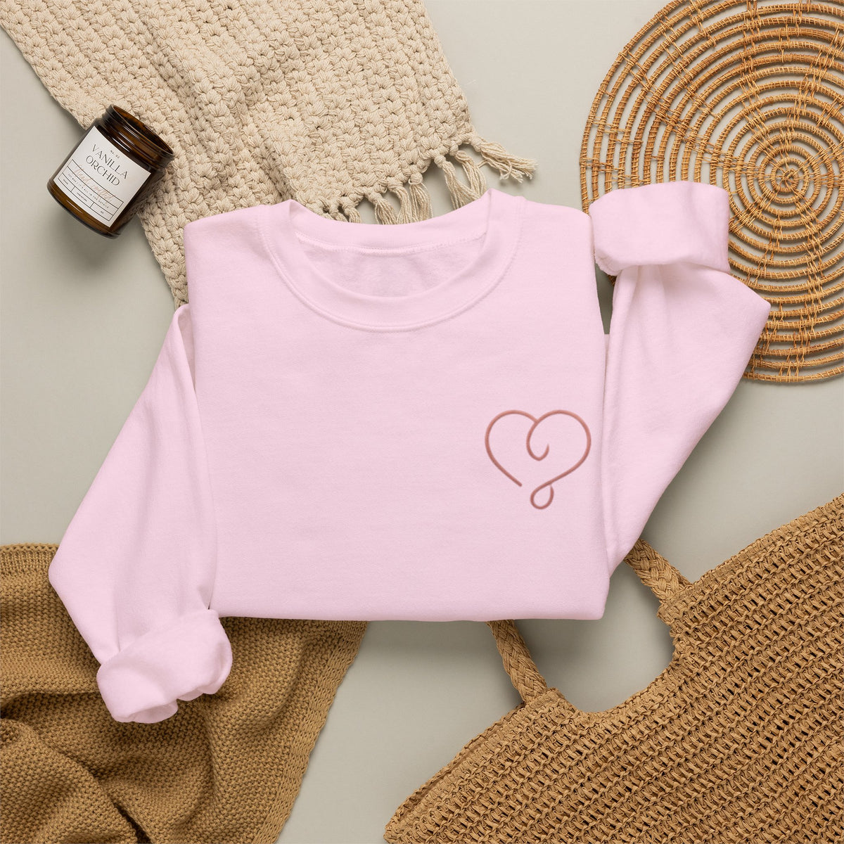 Women's Heart & Amore Valenti & Co. Crewneck Sweatshirt