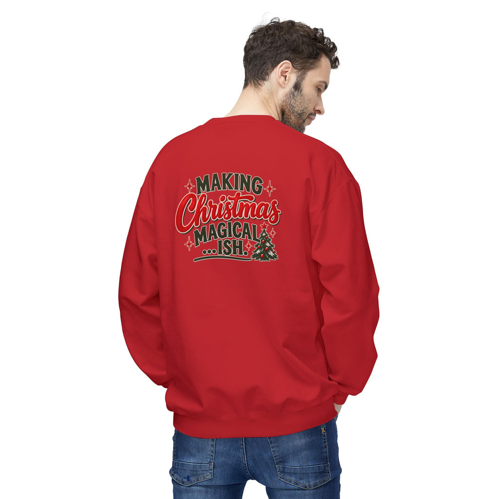 Christmas Cheer and Making Christmas Magical-ish Christmas Crewneck Sweatshirt