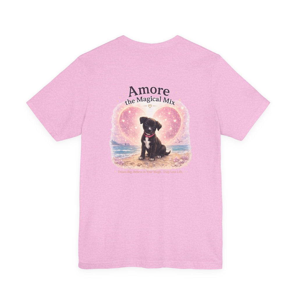 Adult T-Shirt Amore the Magical Mix Signature & Character Logos