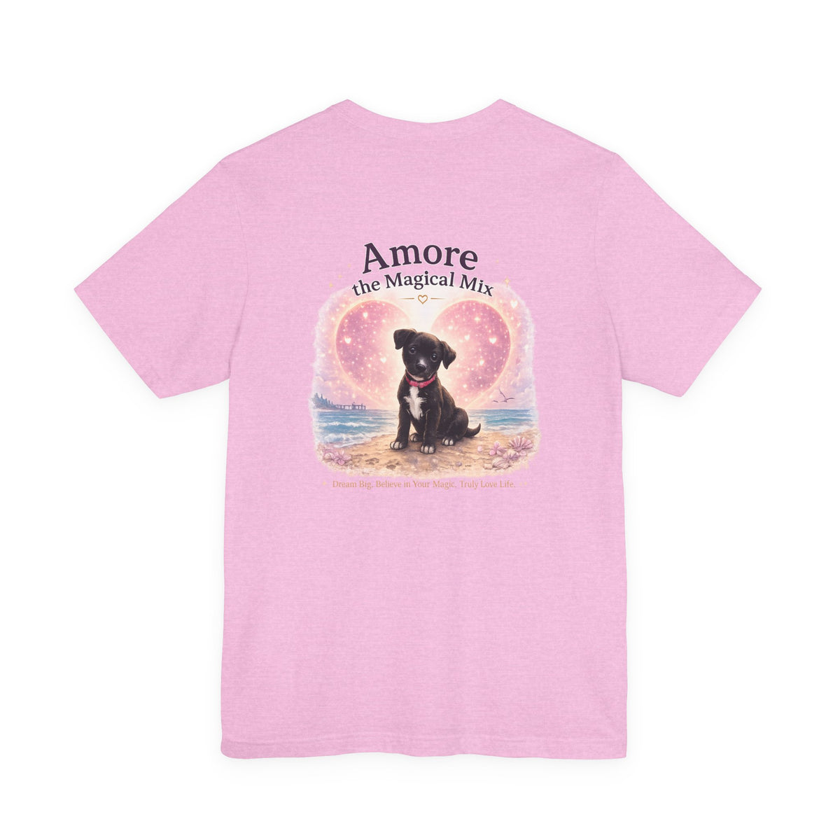 Adult T-Shirt Amore the Magical Mix Signature & Character Logos