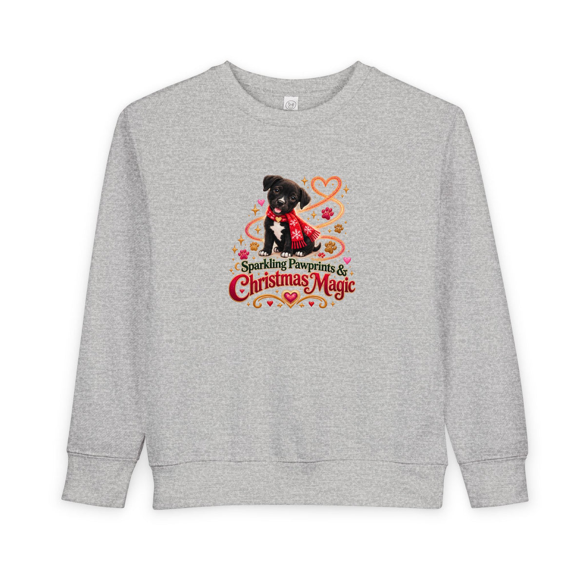 Toddler Christmas Magic Sparkling Pumpkin Sweatshirt