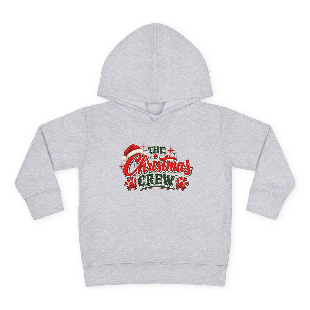Toddler Festive Holiday Hoodie "The Christmas Crew"