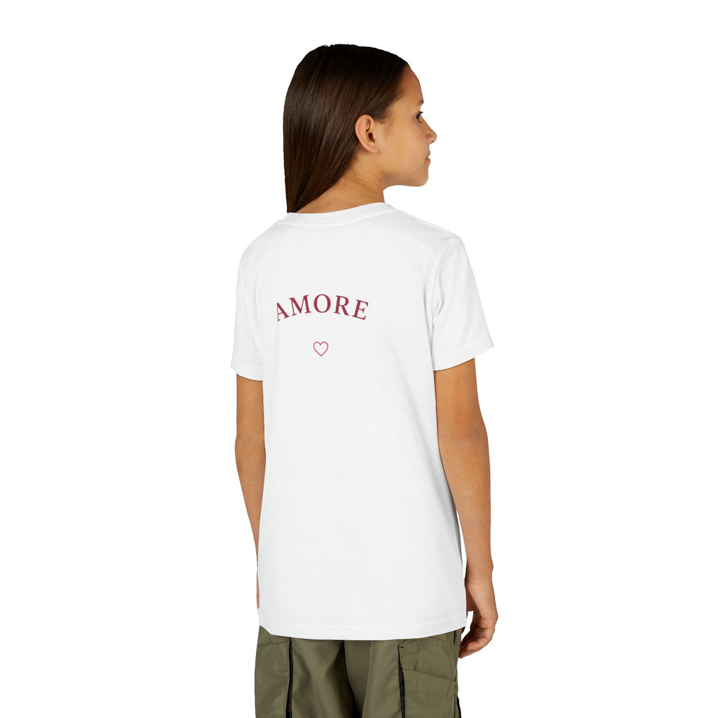 Amore Heart Graphic Youth T-Shirt