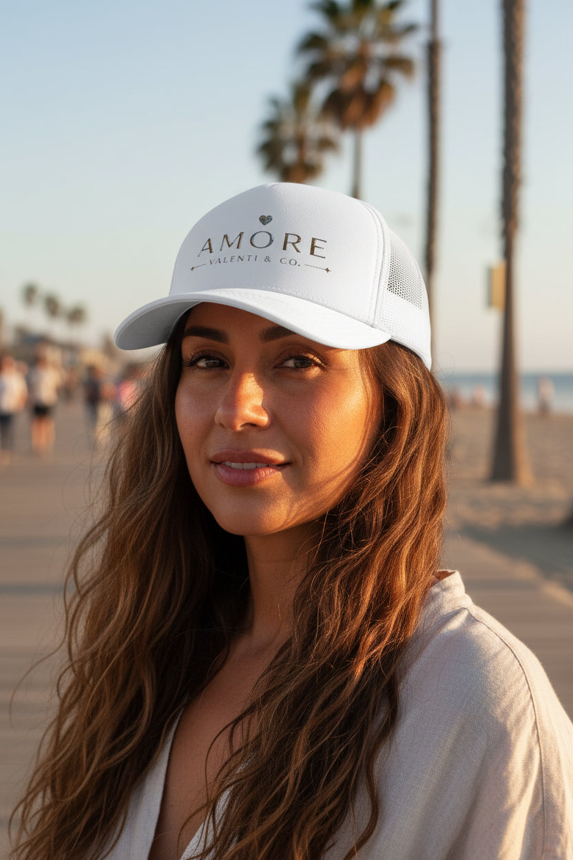 Amore Valenti & Co. Stylish Trucker Cap - Unisex