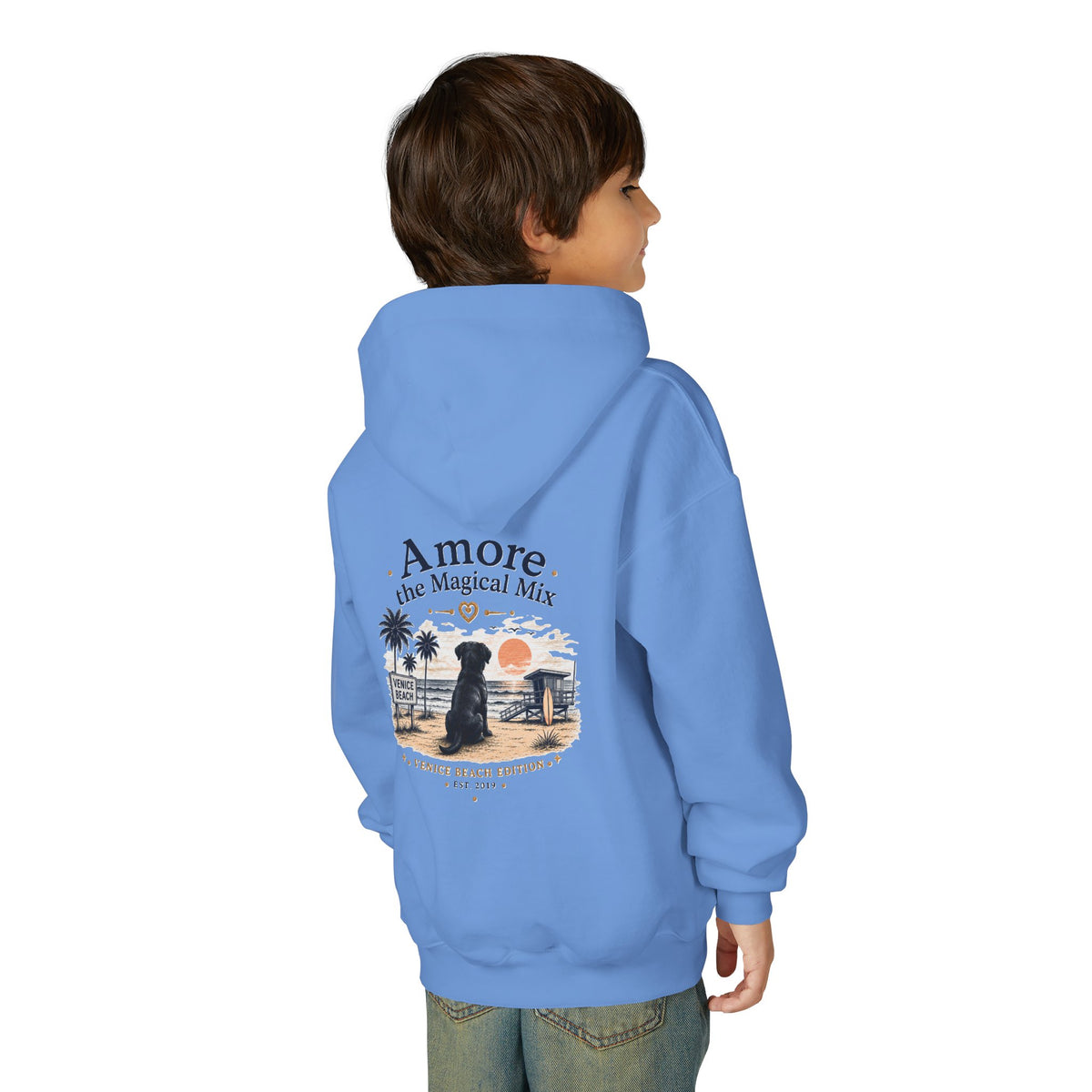 Youth Hoodie Amore the Magical Mix Venice Beach Edition