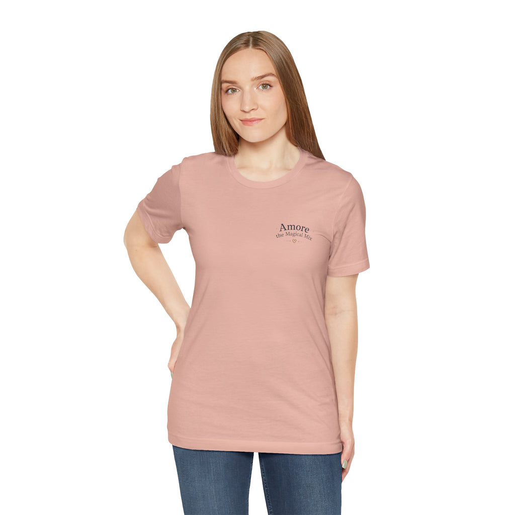 Adult T-Shirt Amore the Magical Mix Signature & Character Logos