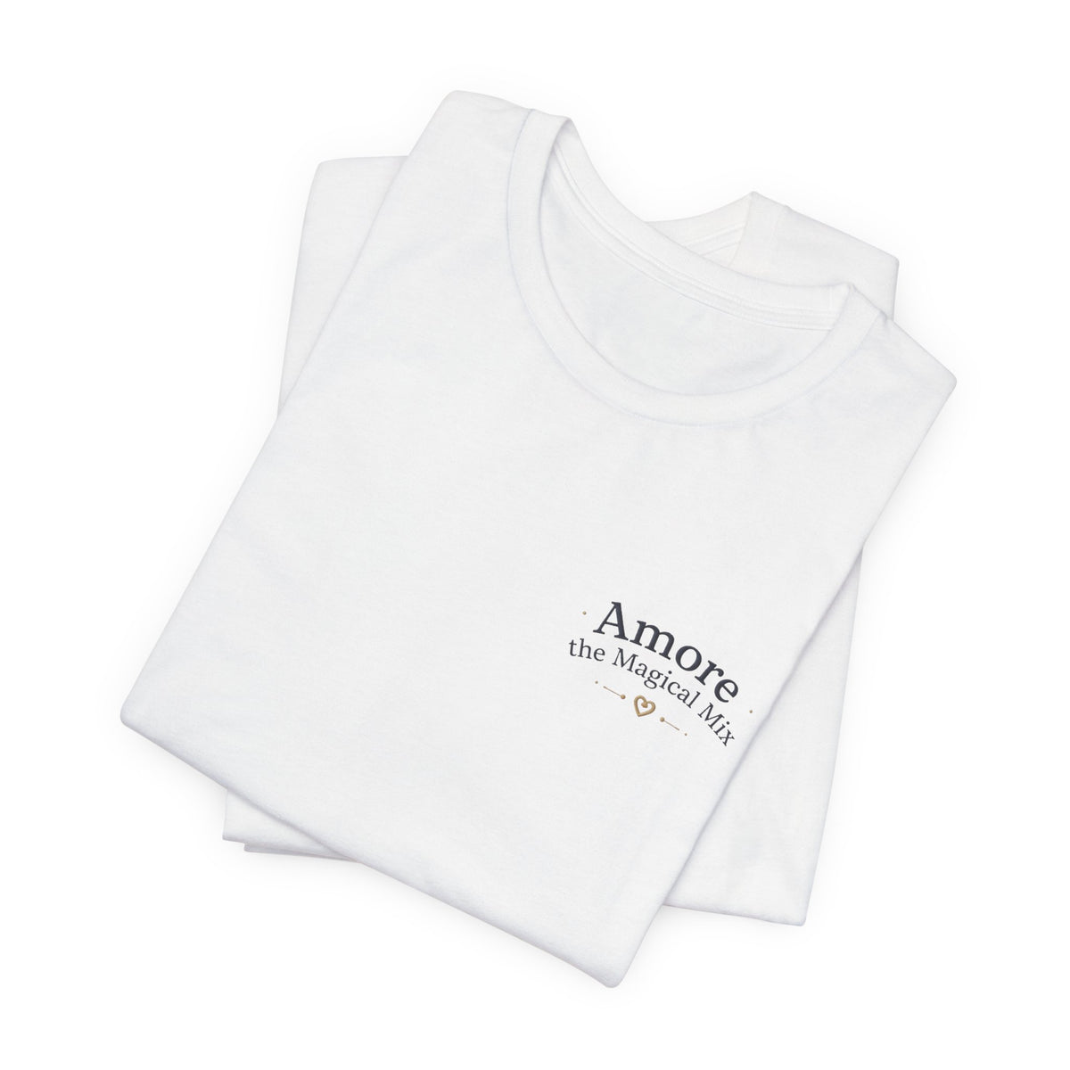 Adult T-Shirt Amore the Magical Mix Signature & Character Logos