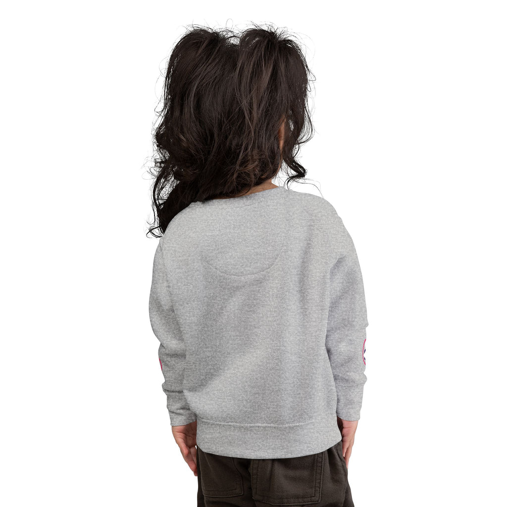 Toddler Amore the Magical Mix Sweatshirt Heart Puppy & paw print