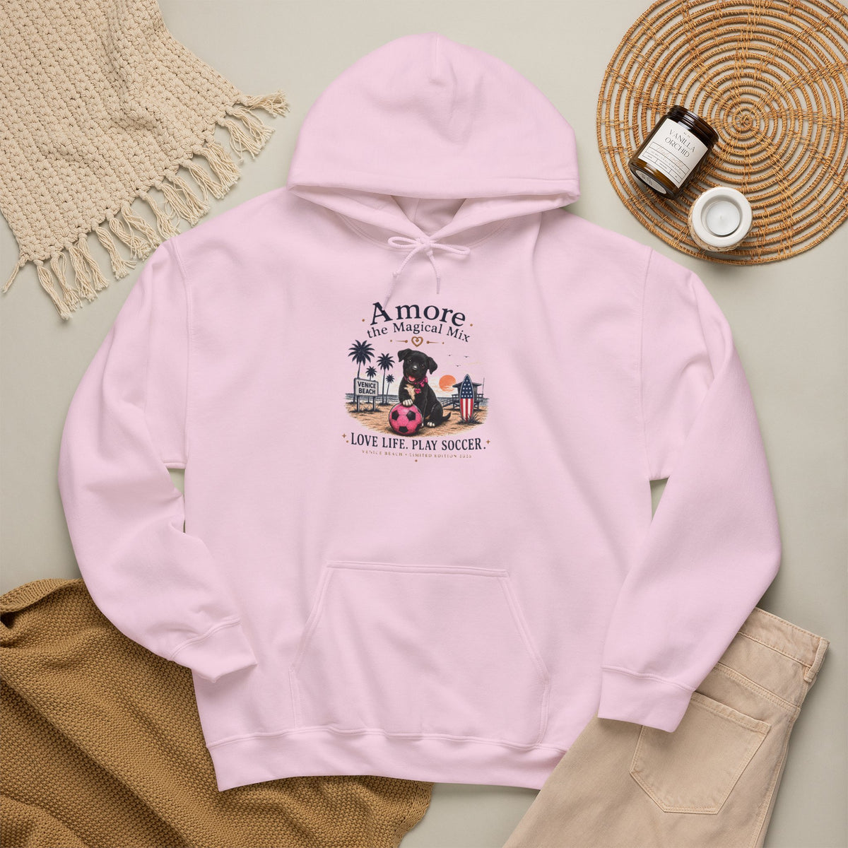 Adult Soccer Cup 2026 Venice Beach "Amore the Magical Mix" Hoodie