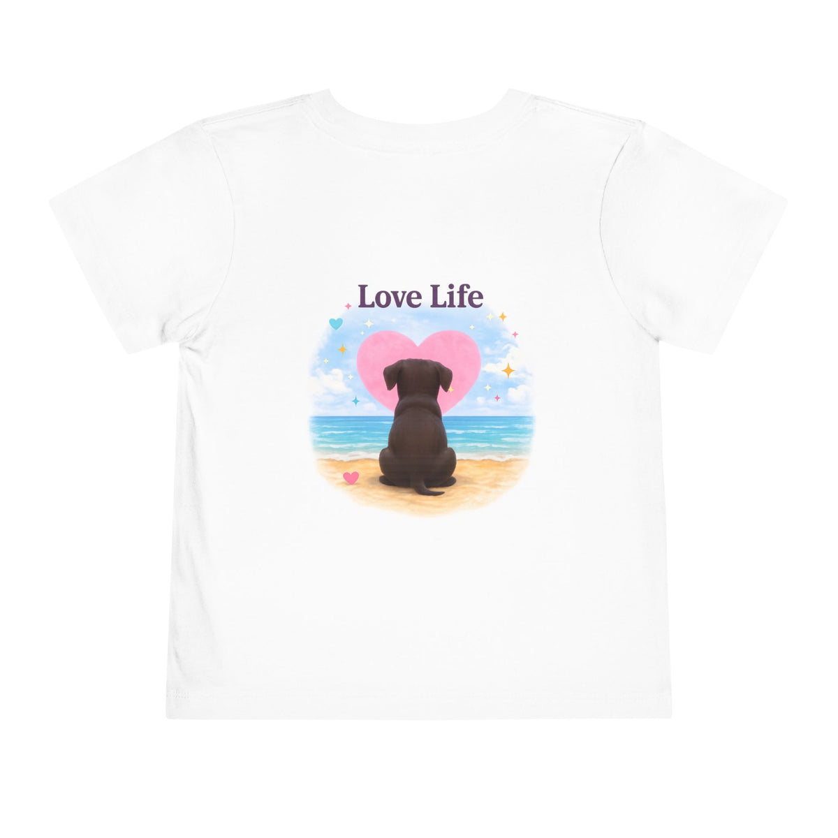 Toddler Tee "Amore the Magical Mix" Puppy Love Beach Shirt