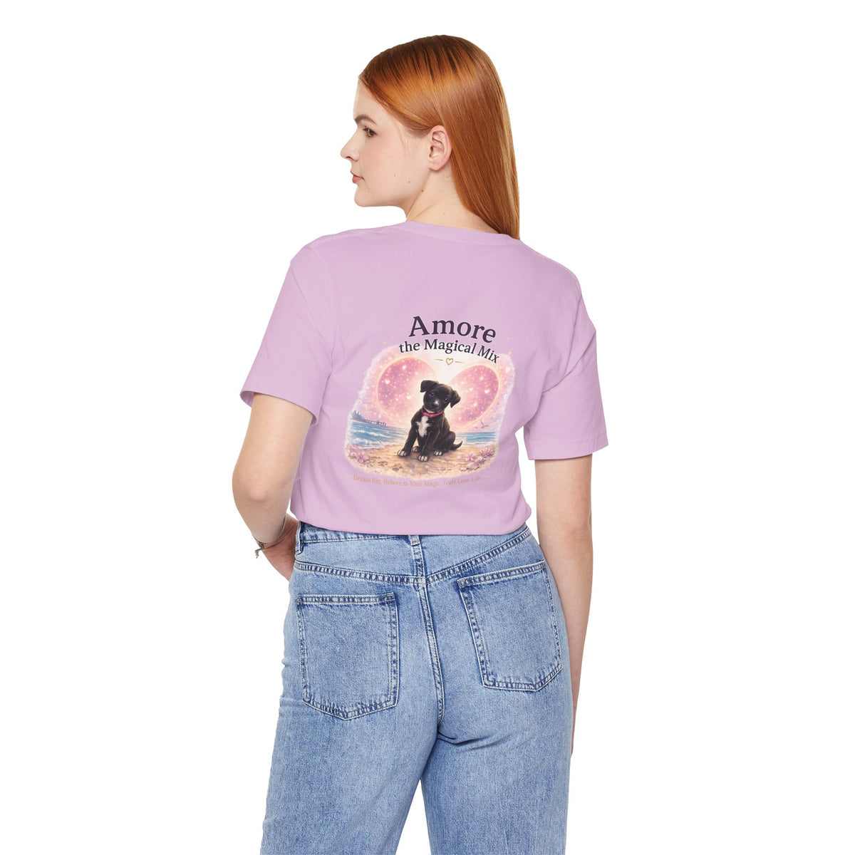 Adult T-Shirt Amore the Magical Mix Signature & Character Logos
