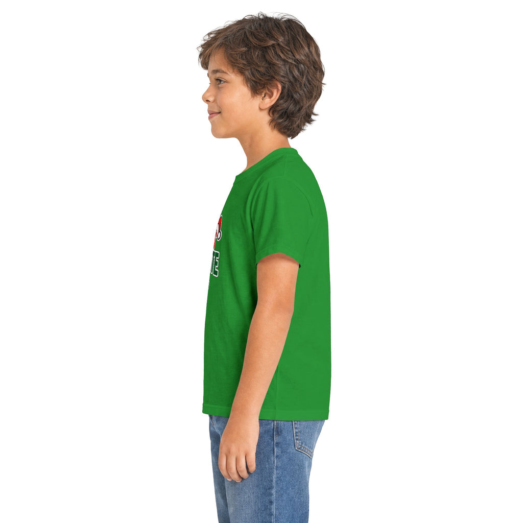 Kids Tee — "Santa's Favorite (ish)" Christmas Shirt