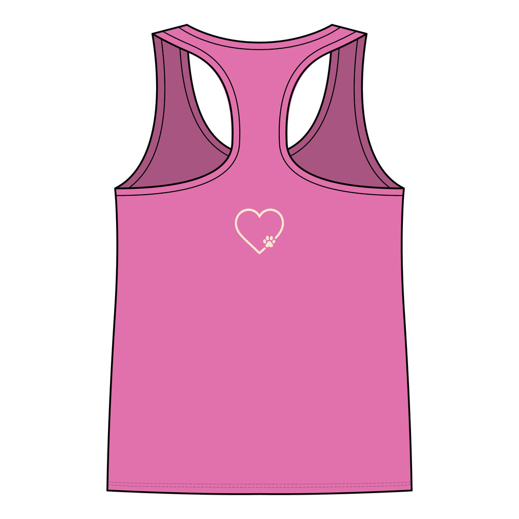 Women's 'Amore' Heart Graphic Racerback Tank Top