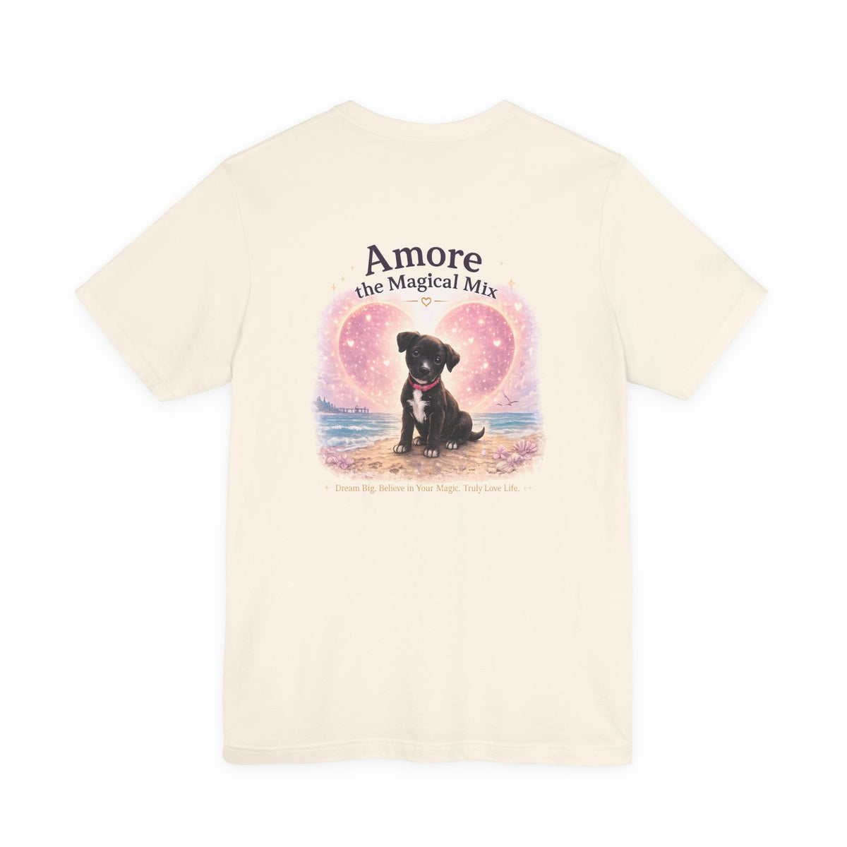 Adult T-Shirt Amore the Magical Mix Signature & Character Logos