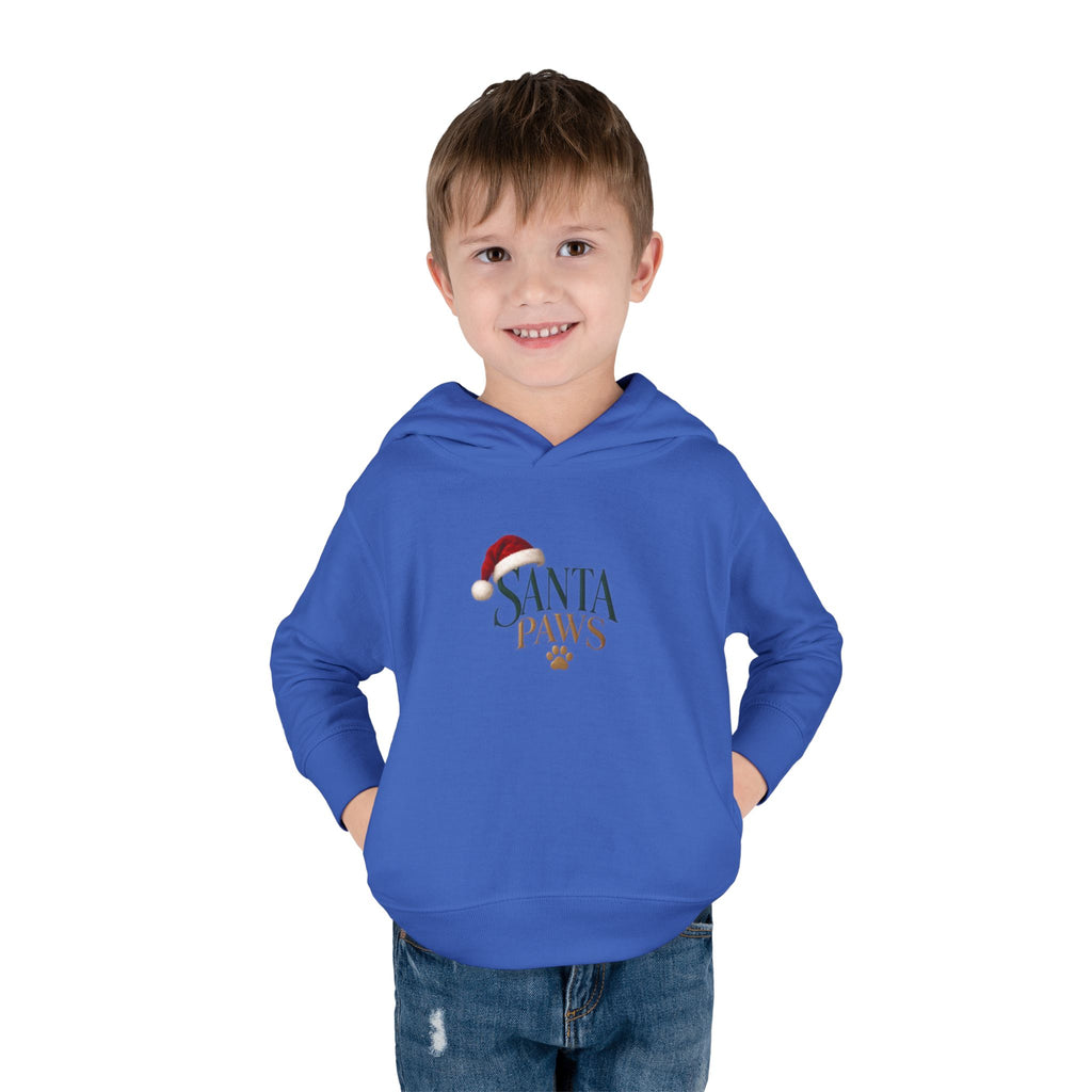 Santa Paws Toddler Christmas Hoodie