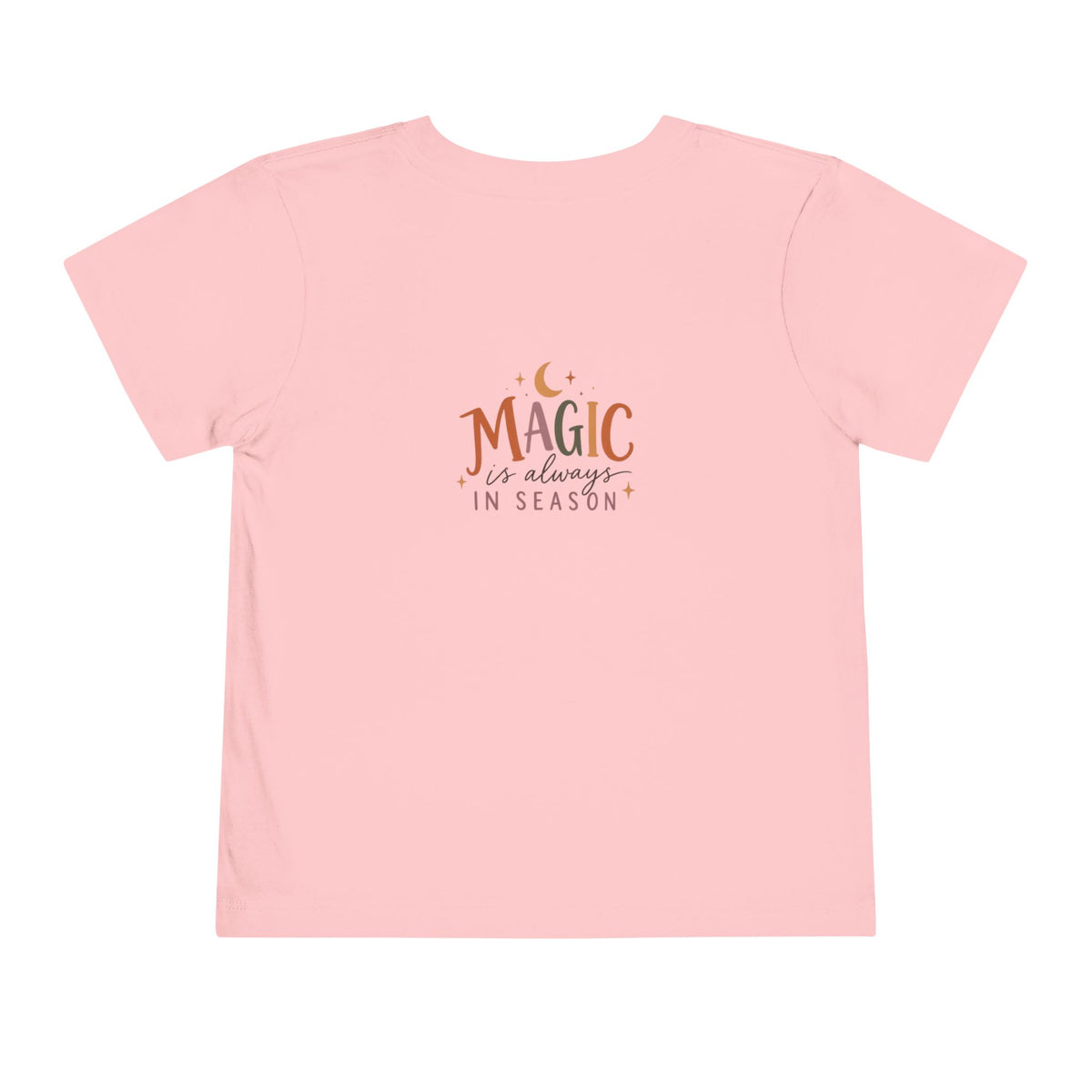 Toddler Tee "Magic Is Always In Season" Puppy & Moon Graphic