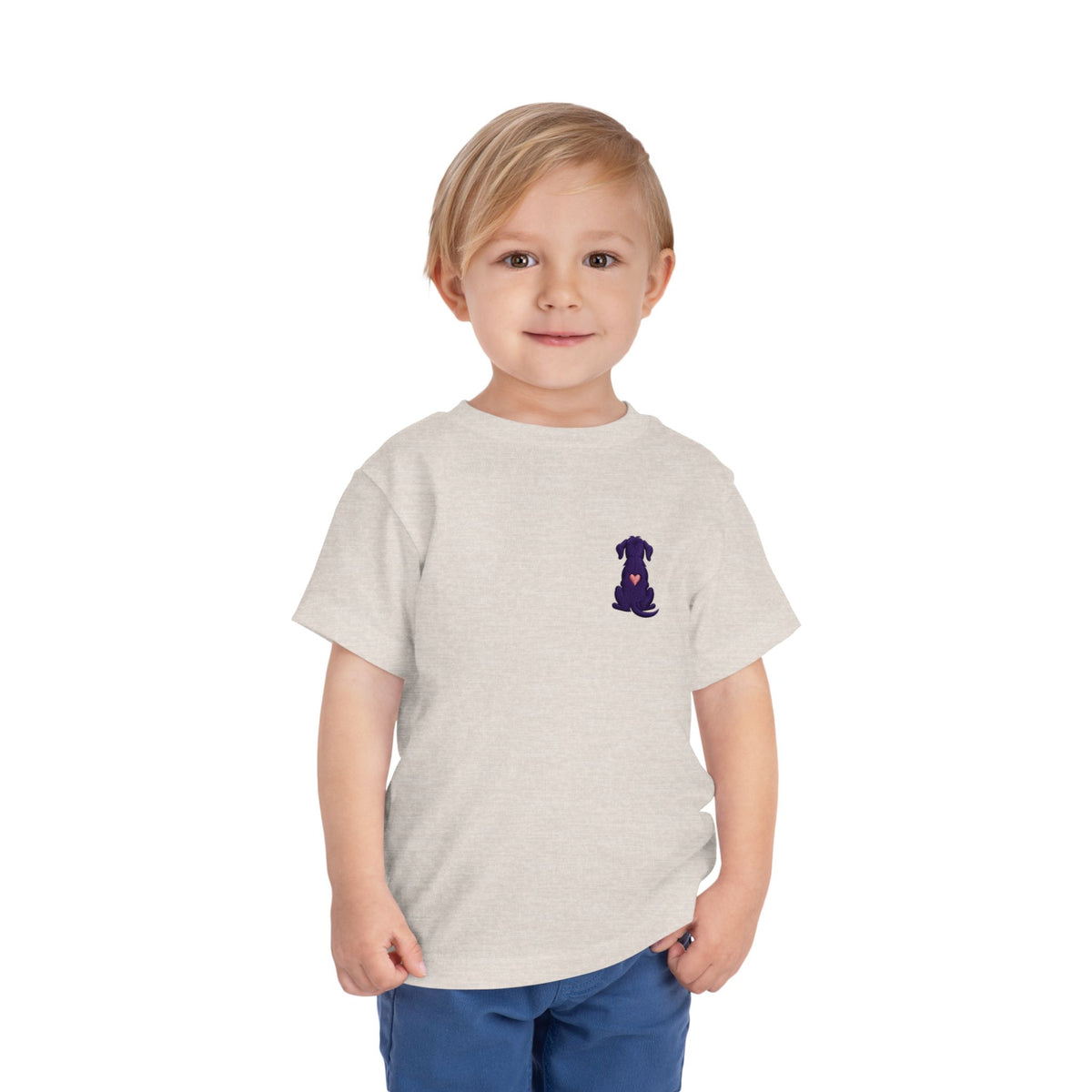 Toddler Amore the Magical Mix Silhouette Pup Tee