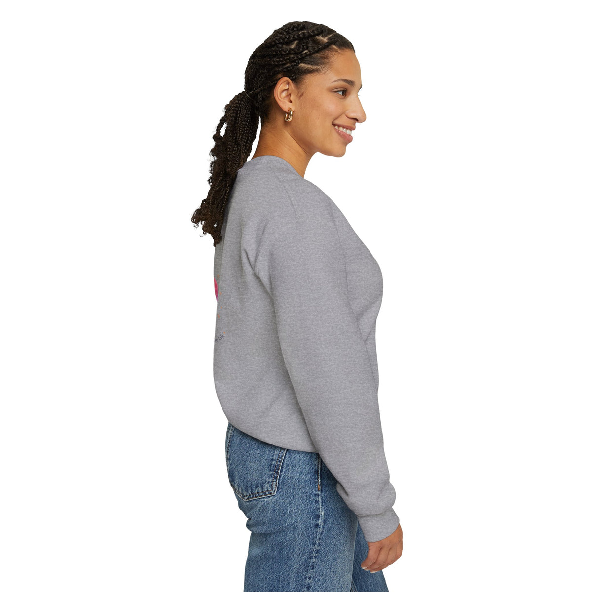 Women's Amore Magical Mix Crewneck Sweatshirt Heart Dreamer Design