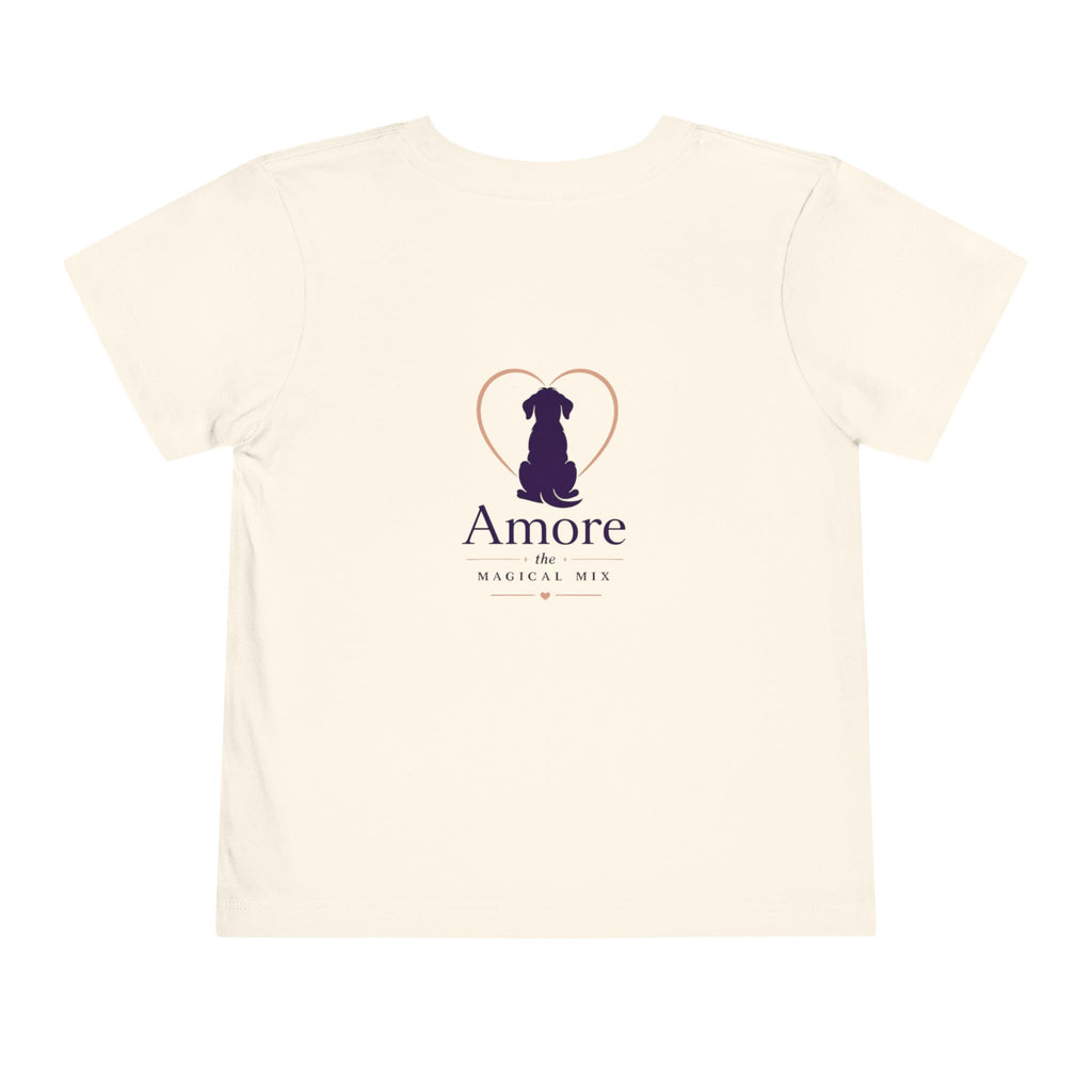 Toddler Amore the Magical Mix Silhouette Pup Tee