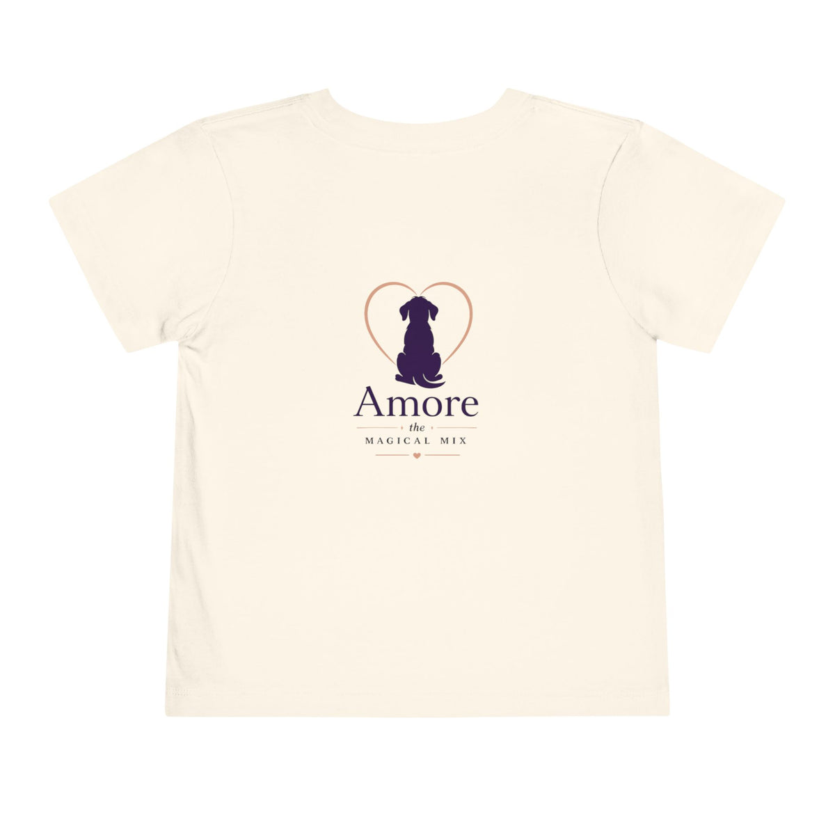 Toddler Amore the Magical Mix Silhouette Pup Tee