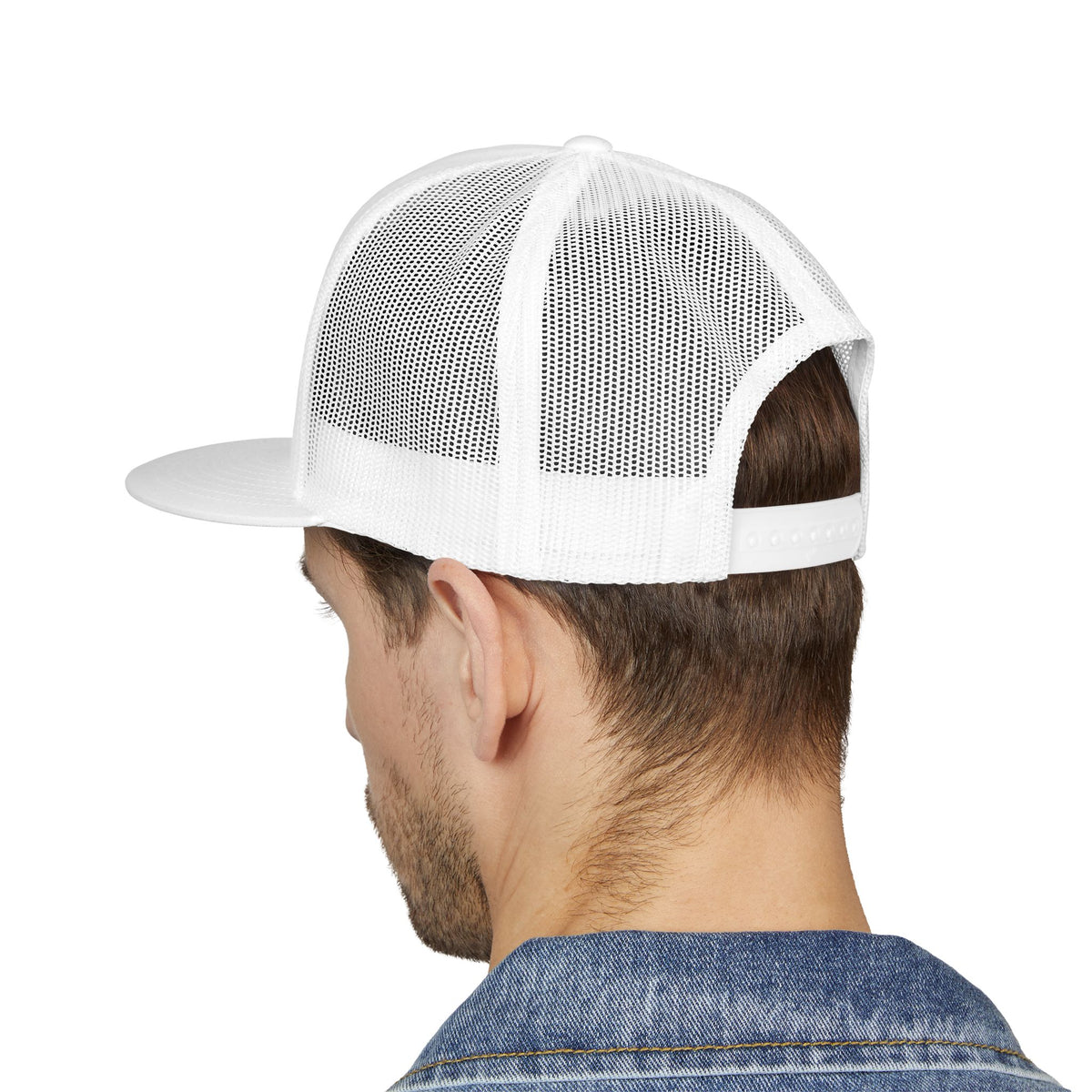 Amore Heart Trucker Hat – Vintage Script Snapback Cap