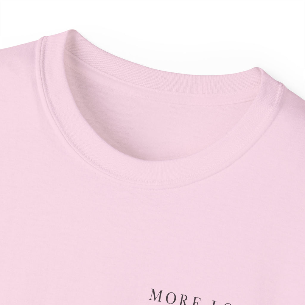 Team Amore Tee — "More Love, More Hope, More Tomorrow" Breast Cancer Awareness Shirt