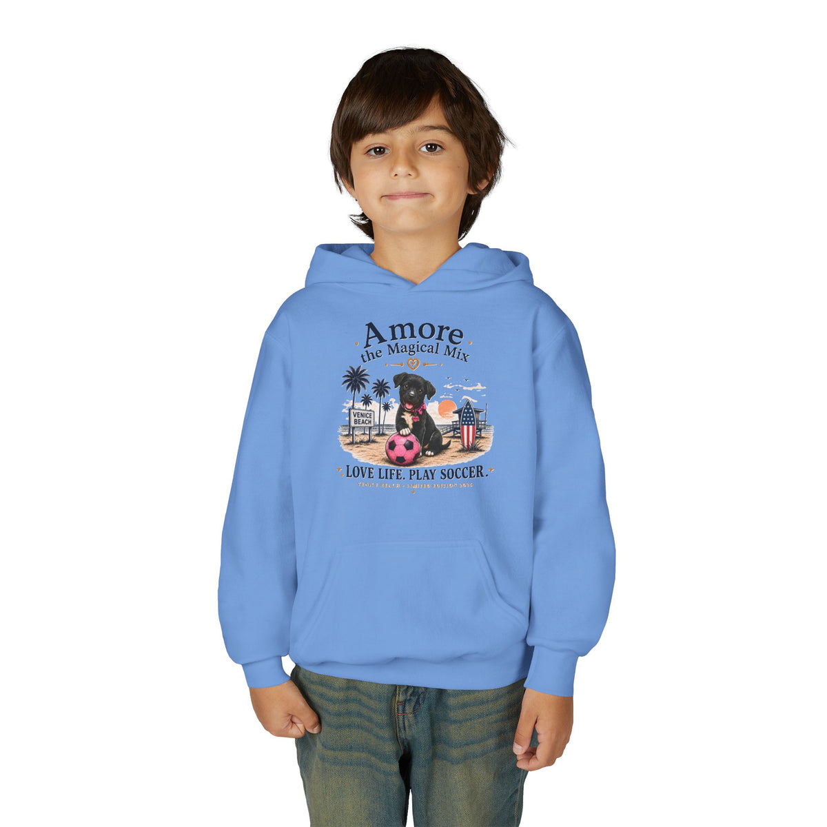 Youth Soccer Cup 2026 Venice Beach "Amore the Magical Mix" Hoodie