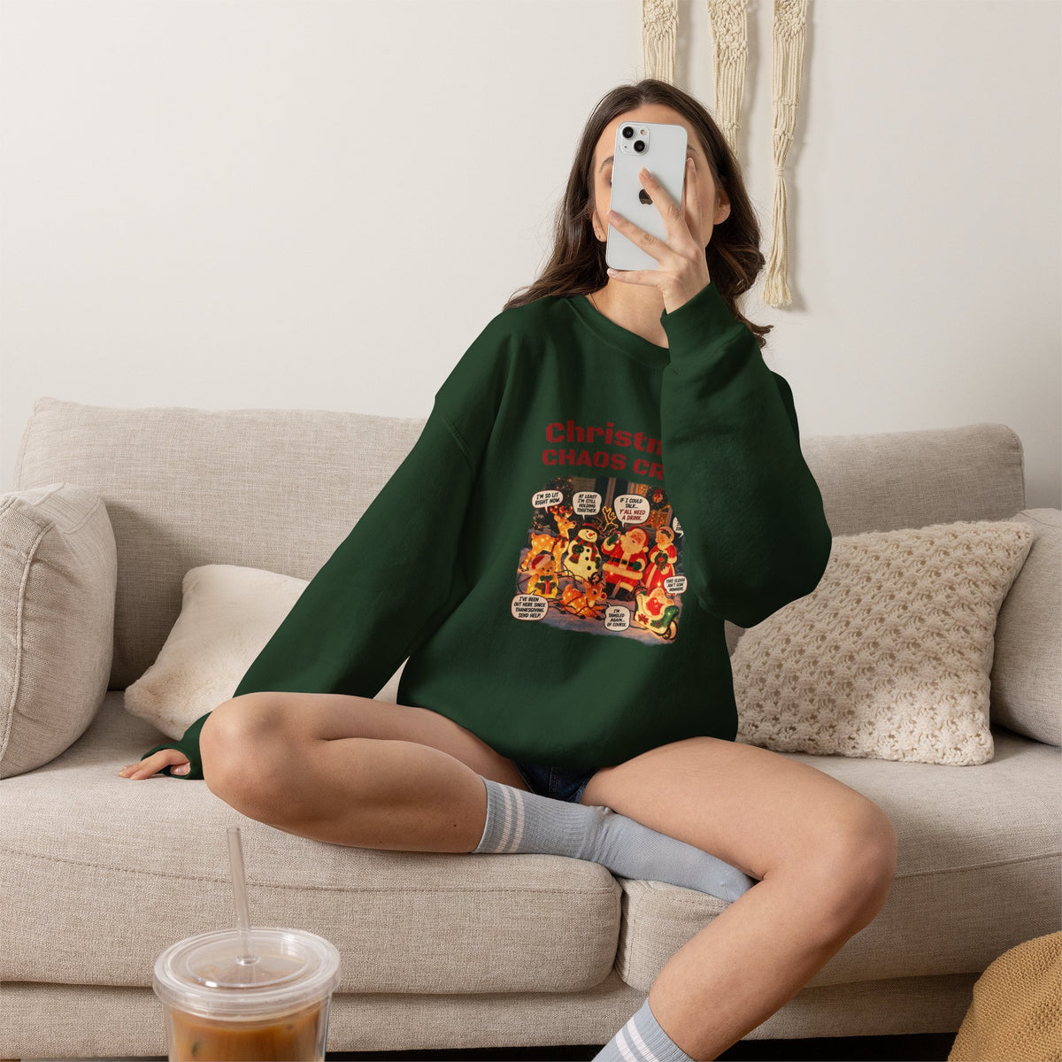 Christmas Chaos Crew Sweatshirt