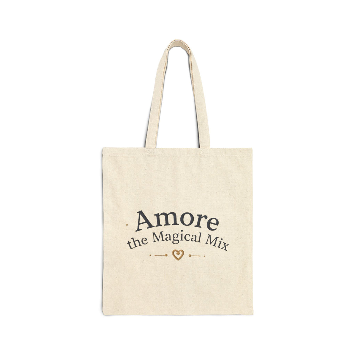 Canvas Tote Bag Amore the Magical Mix Logo