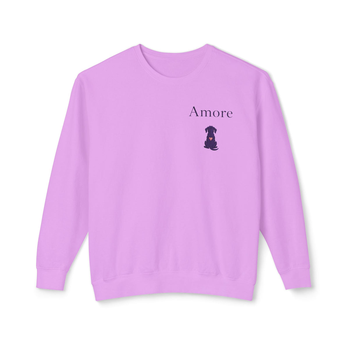 Adult Chase Sunsets Crewneck Sweatshirt Amore Silhouette Graphic