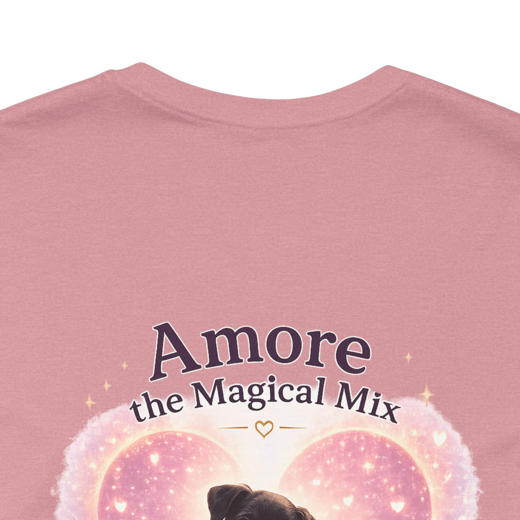 Adult T-Shirt Amore the Magical Mix Signature & Character Logos
