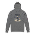 Unisex Adult Hooded Long Sleeve Tee Amore the Magical Mix Venice Beach Graphic