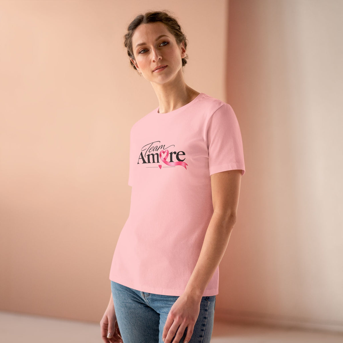 Team Amore Breast Cancer Support Tee