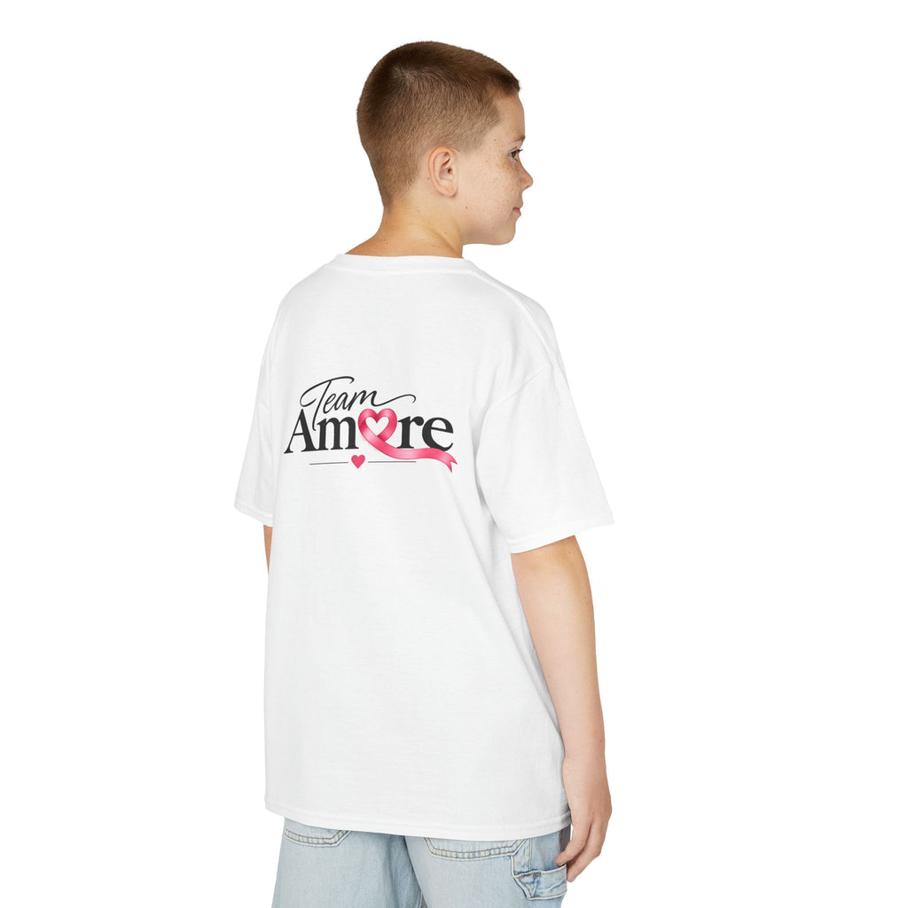 Kids Team Amore Heart Logo (Support Breast Cancer Awareness)