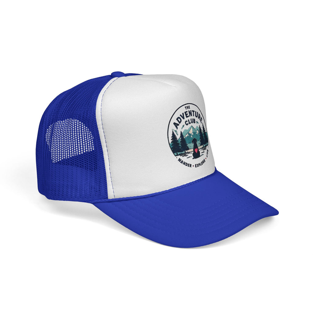 Unisex Adult Adventure Club Trucker Cap – Hiking Mountains Patch Hat
