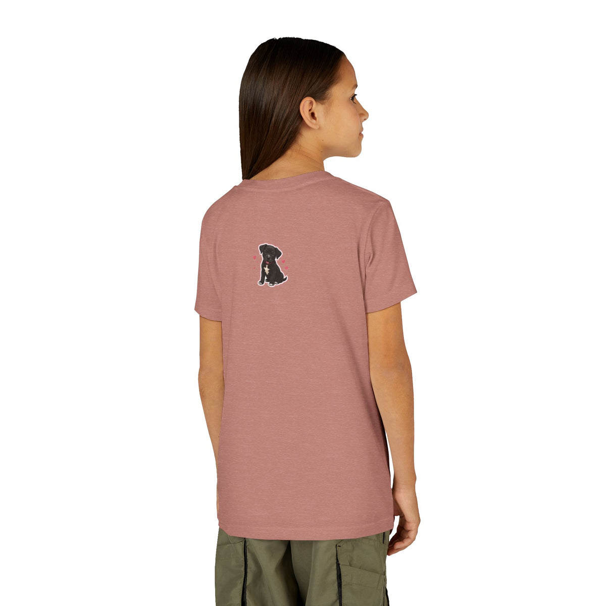 Youth Girls Smart and Sassy Pink & Purple Amore Graphic T-Shirt