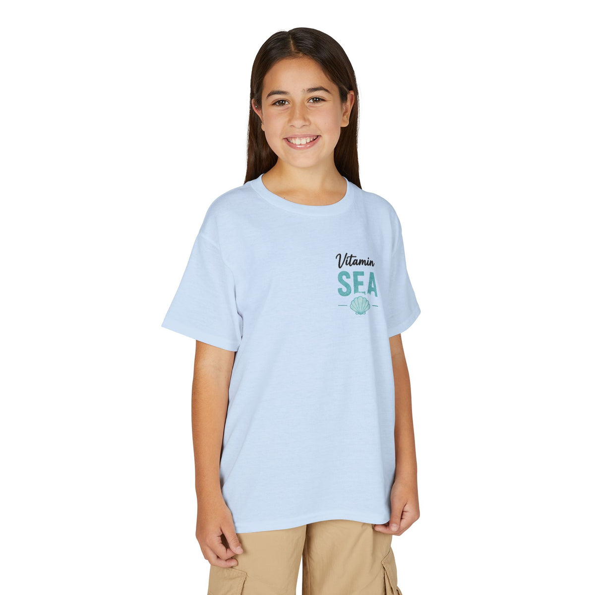Youth 'Vitamin Sea' Graphic Beachy Kids T-Shirt