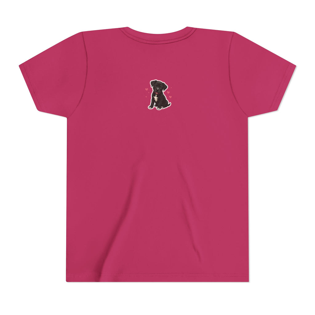 Youth Girls Smart and Sassy Pink & Purple Amore Graphic T-Shirt