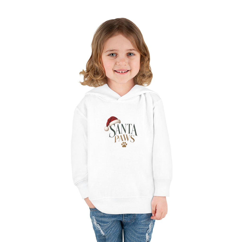 Santa Paws Toddler Christmas Hoodie