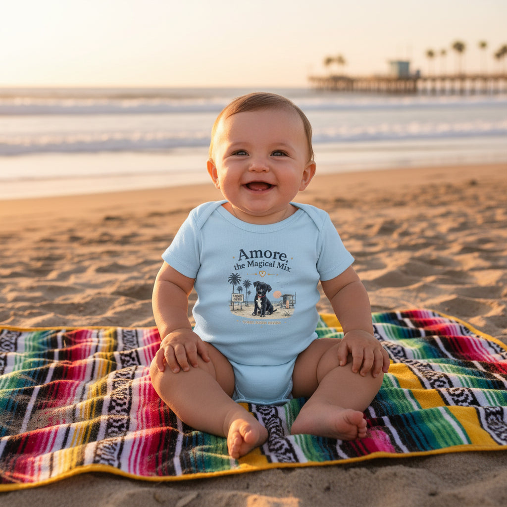 Amore the Magical Mix Venice Beach Edition Baby Bodysuit