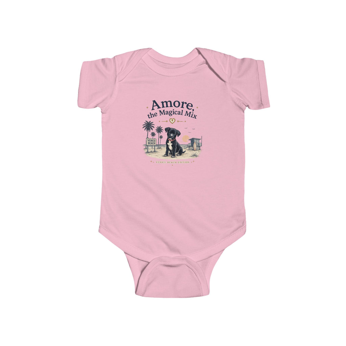 Amore the Magical Mix Venice Beach Edition Baby Bodysuit
