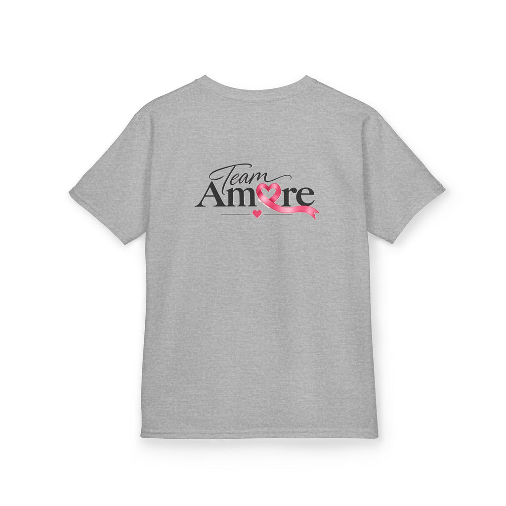 Kids Team Amore Heart Logo (Support Breast Cancer Awareness)