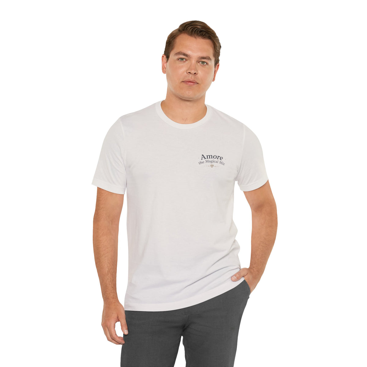 Adult T-Shirt Amore the Magical Mix Signature & Character Logos