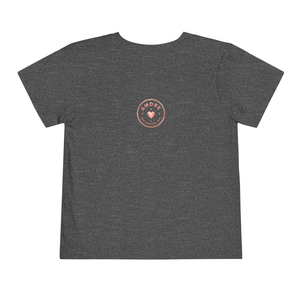 Toddler Rainbow with Heart Clouds T-Shirt