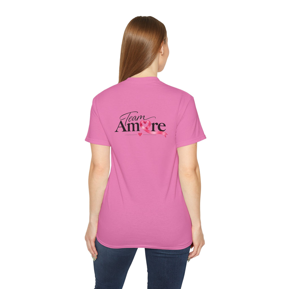 Team Amore Tee — "More Love, More Hope, More Tomorrow" Breast Cancer Awareness Shirt