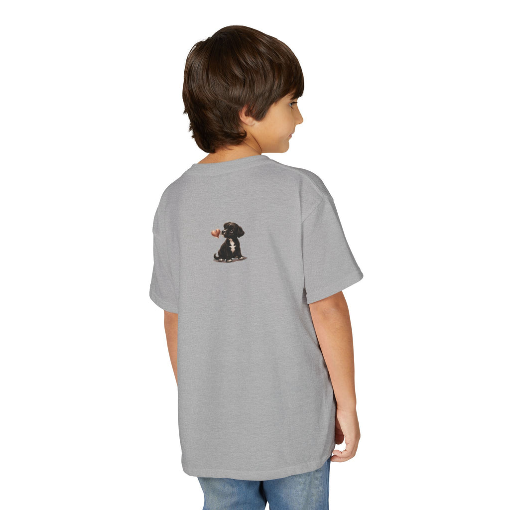 Kids Strawberry Fruit T-Shirt Amore Puppy Graphic