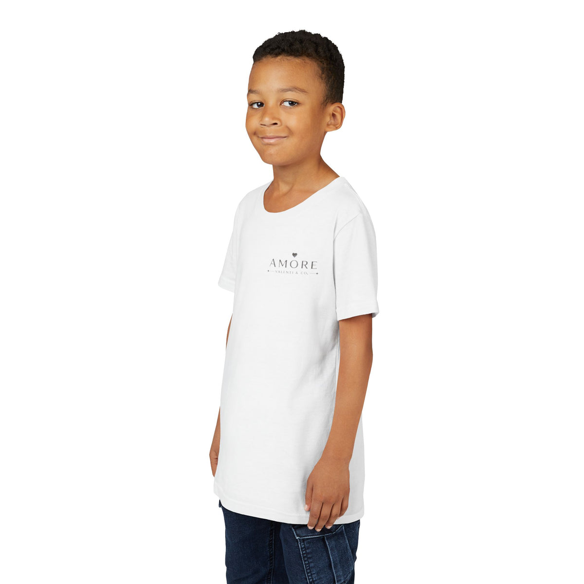 Amore Valenti & Co. Amore Heart Youth T-Shirt