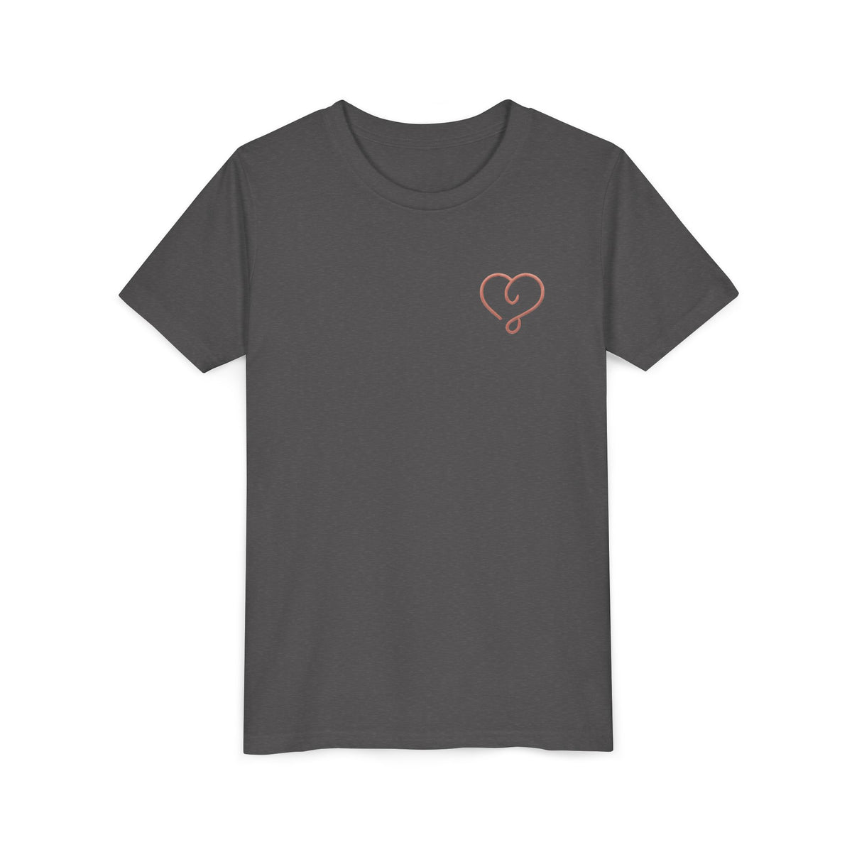 Amore Heart Graphic Youth T-Shirt