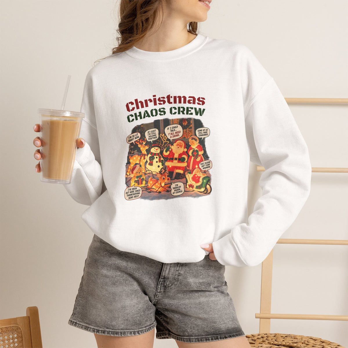 Christmas Chaos Crew Sweatshirt