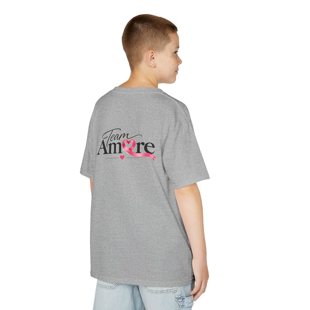 Kids Team Amore Heart Logo (Support Breast Cancer Awareness)